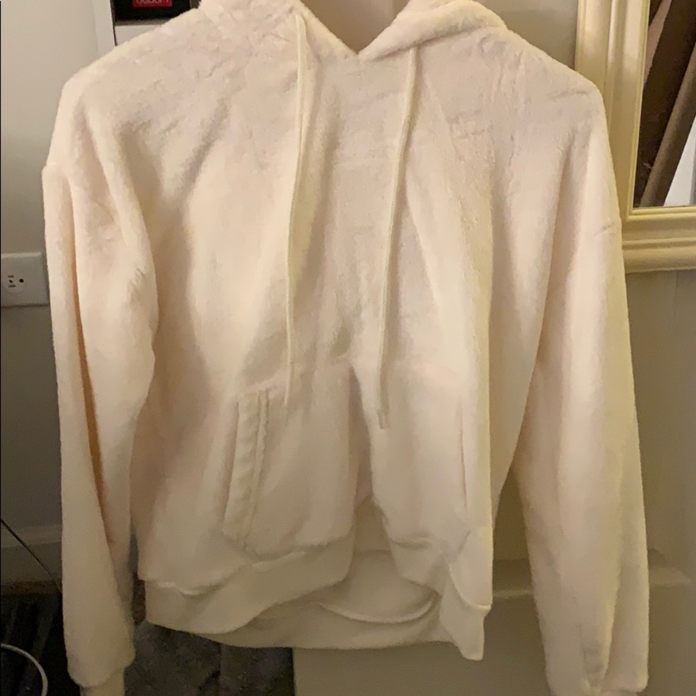 Soft cropped hoodie
